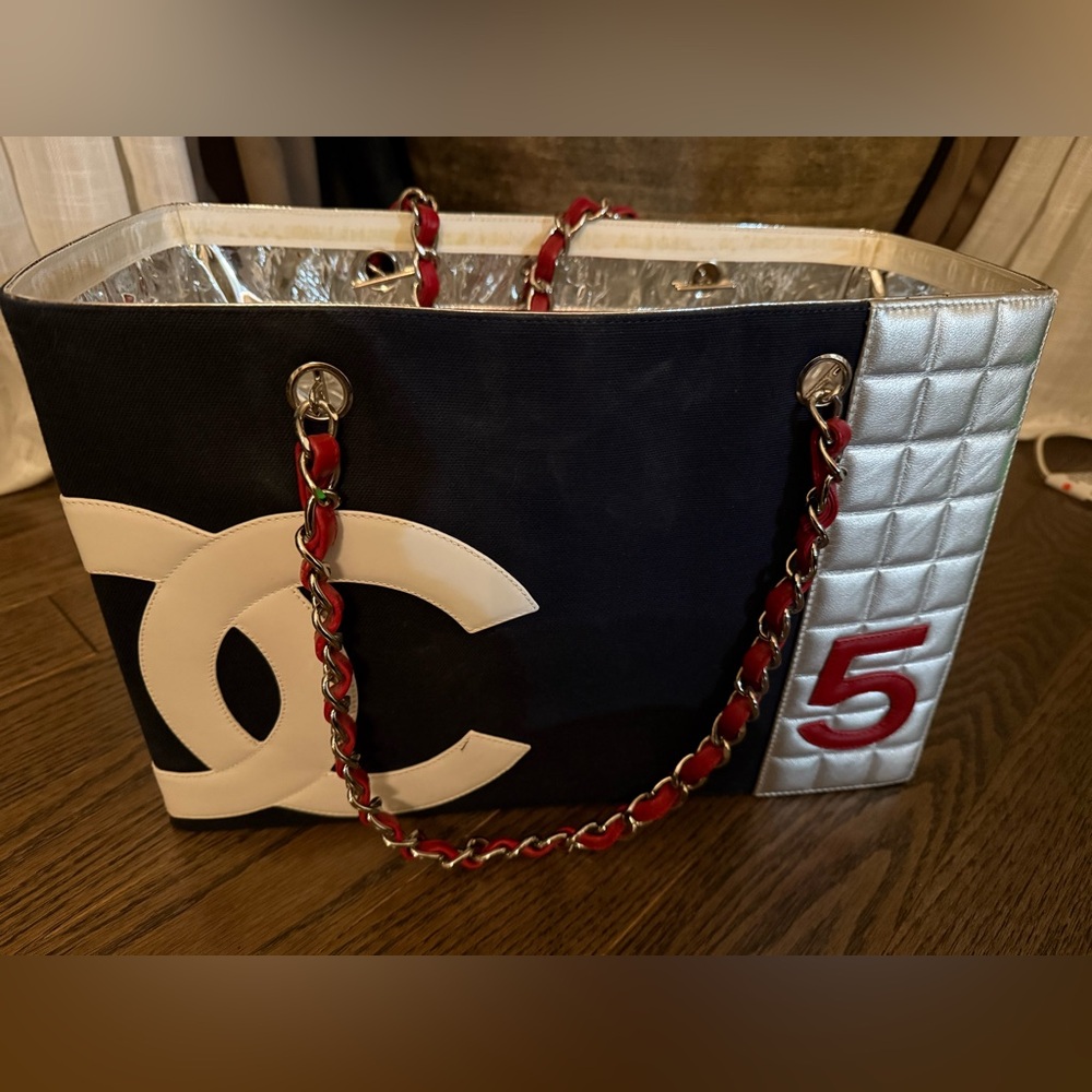 Chanel Cambon  Ligne Tote No 5 authentic ..